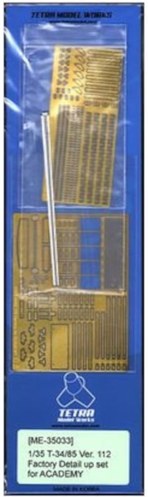 

Tetra Model scale ME Series Russian Tank 112 Factory Plastic Model Parts ME3533 1/35 T-34/85 No. (AC)