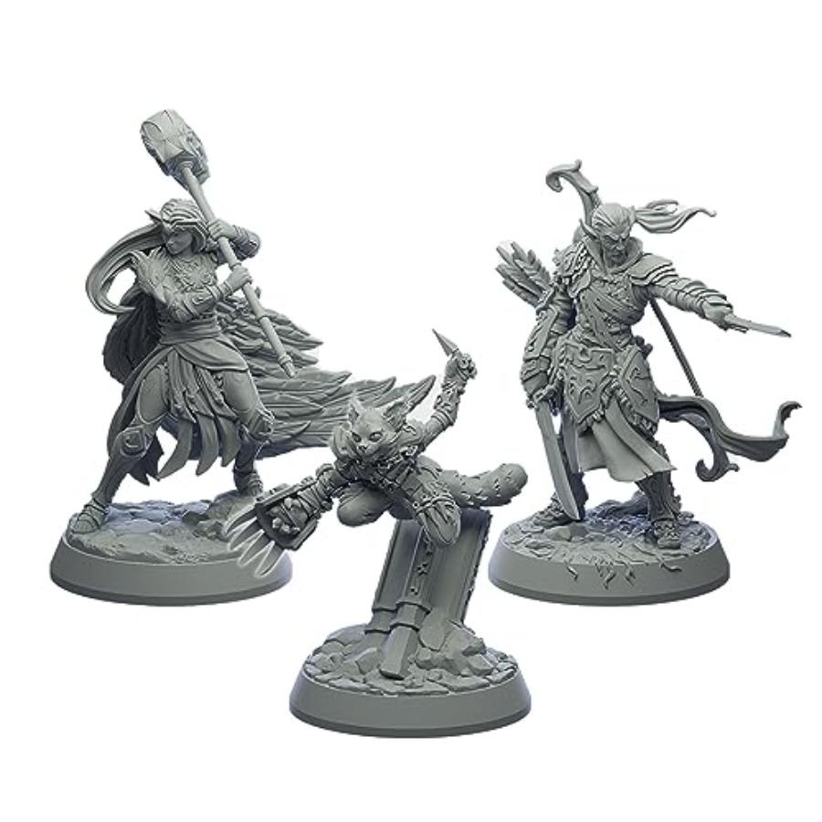 Descida: Legends of The Dark Jogo de Tabuleiro Experiência Imersiva de DungeonCrawling Cooperativa de Estratégia Projetado para e Adultos com Idade
