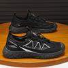 Fashion Male Casual Mesh Sports Shoes Lightweight Non-Slip Rubber Sole Hiking Shoes Outdoor Camp Walking Shoes Men Shose Summer