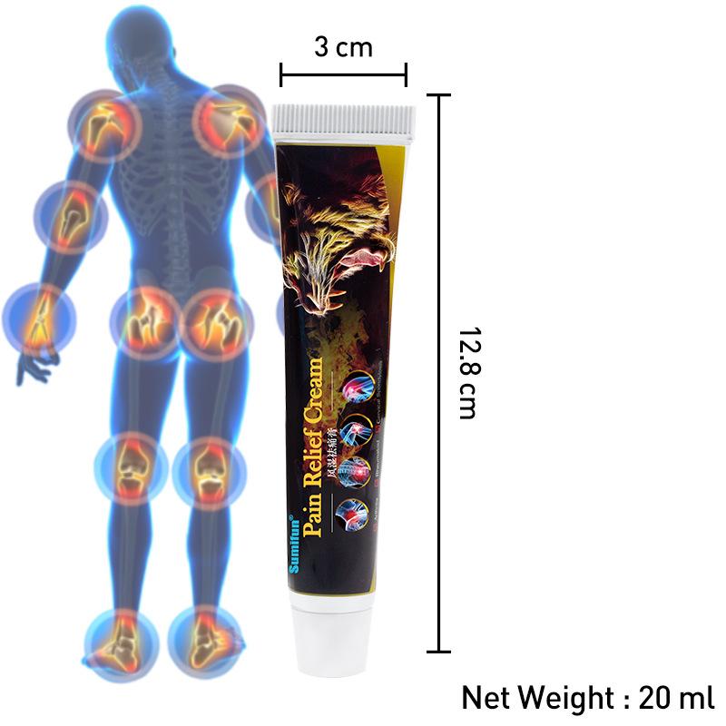 1 Stück Sumifun Tiger Balm Schmerzlinderungssalbe rheumatoide Arthritis Behandlung Gelenkrücken wirksame schmerzstillende Creme