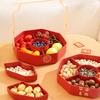 Versatile Food Plate Food Serving Tray Fruit Plate Fruit Serving Plate Plastic Material for Gatherings and Celebrations