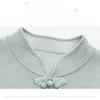 Chinese Style Autumn Knit Sweater for Women Elegant Mom Fashion Warm Fall Top