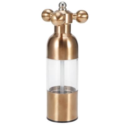 מטחנת פלפל, מלח ותבלינים מנירוסטה, כלי מטבח לטחינת תבלינים לבישול