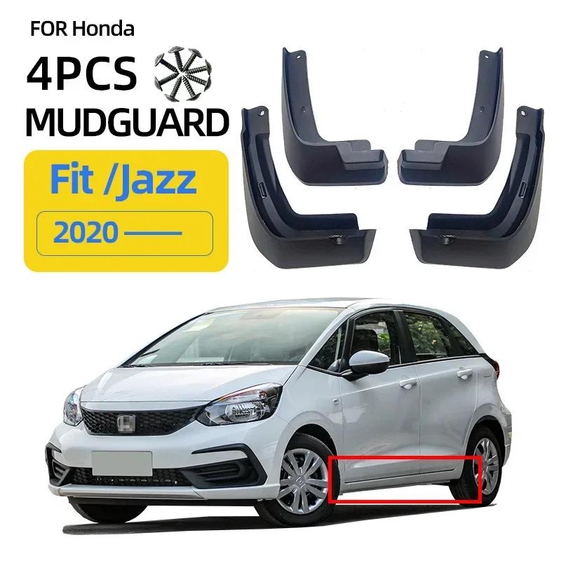 Mudflaps Mudguards Fit for Honda Fit Jazz 2020-2024 Mudguards Tire Fenders Mud Flaps Wheel Guards Accessories 4x Tyre