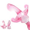 Two Different Shaped Vibrator Attachments for and Adult Toy for Helps Develop Vaginal Adult Toy for Nipple, Clitoris, Anal, G-spot Stimulation.