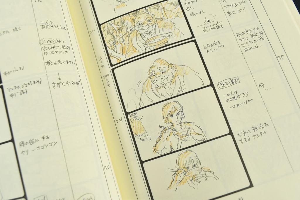 Studio Ghibli Storyboard Collection Princess Mononoke Vol. 11 by Hayao Miyazaki