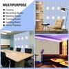 12Pieces Acoustics Foam Wall Tiles Hexagonal Foam Panel Polyester Fiber Wall Panels for Quiet Study Spaces Libraries