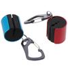 Fishing Tackle Accessories Waist Belt Fishing Rod Holder 360 Degree With Keychain Pole Holders