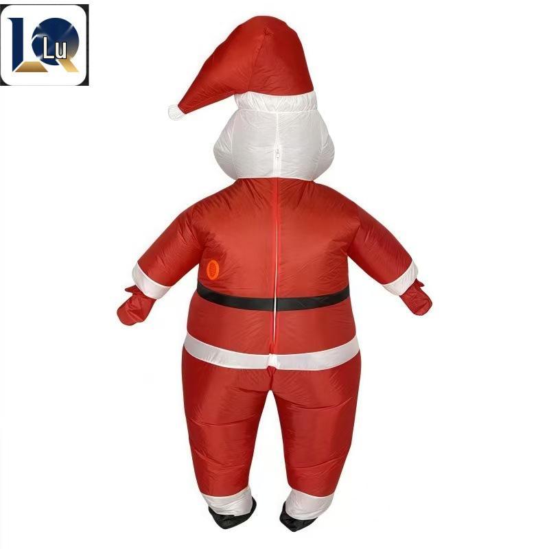2025 Santa Claus Inflatable Costume for Christmas Party Decor and Cosplay