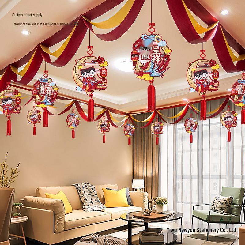 Wedding Room Decoration Set for Bride and Groom's New Home