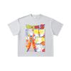 260 GSM Double Yarn 32 Count 100% Cotton Dragon Ball V56 Goku Print Unisex Heavy Cotton T Shirt