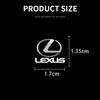 BJYL6 Interior Stickers Car Interior Dekoration Stickers Badges Auto Styling For Lexus F-SPORT ES RX NX LS UX LM LX GX LC RZ IS CT GS