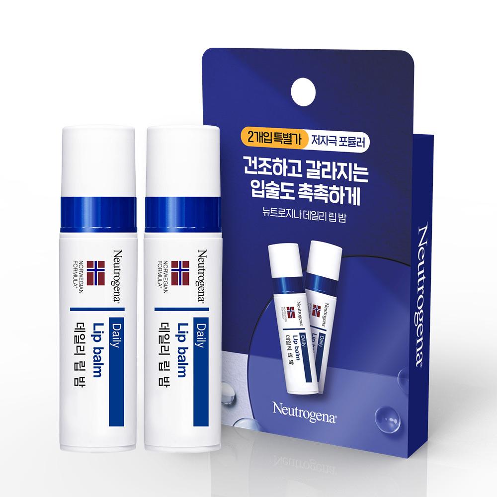 Neutrogena Daily Lip Balm Double Pack 4g+4g