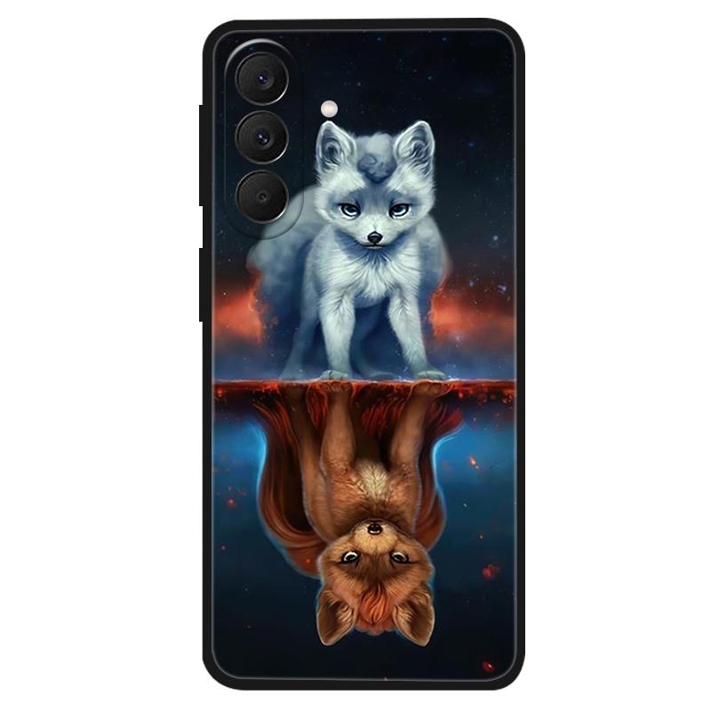 For Samsung Galaxy A57 A37 5G Case Bumper Starry Sky Soft Silicone TPU Back Cover for Samsung A37 A57 Phone Case Cute Cat Cover