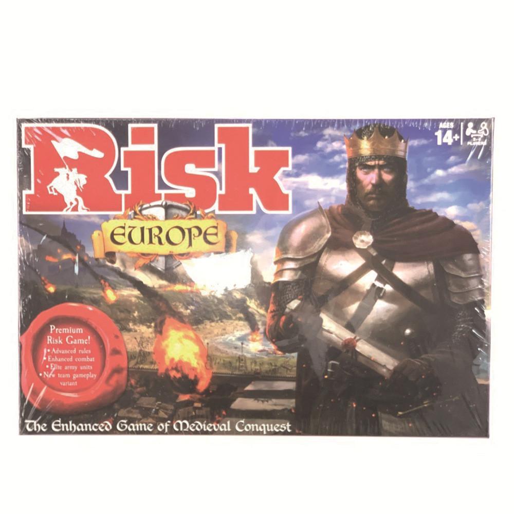 Board Risk Europe Game Card Toys Family Gathering Play Prop Educational Gift
