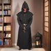 Halloween Costume Cosplay Medieval Hooded Robe Costume Monk Friar Robes Priest Costume Christian