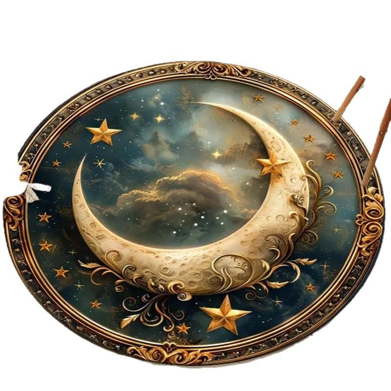 Circular Carpet Living Room Bedroom Cooling and Anti Slip Floor Mat Carpet