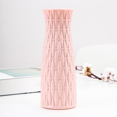 Blumenvase Unzerbrechlich Mittelstück Leichtes Blumenarrangement Nordische Kunststoffvase für Zuhause