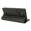 For Samsung Galaxy S25 Ultra Case PU Leather Calf Textured Magnetic Closing Smart Phone Cover