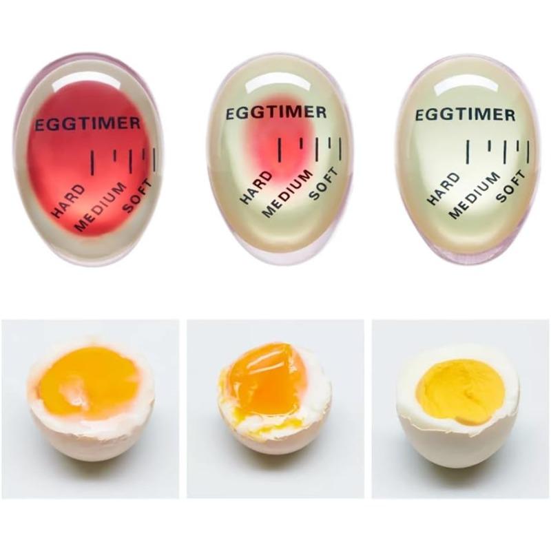 Egg Timer for Boiled Eggs, Visual Boiled Egg Indicator, Ideal for Soft, Medium, Hard Cooking Kitchen Gadget Tool Home Use