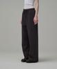Une Soft Cotton Wide Sweat Pants_Charcoal