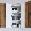 Dishwasher Front Panel Kalmar Reclaimed Wood 57 X 57 X 80 Cm