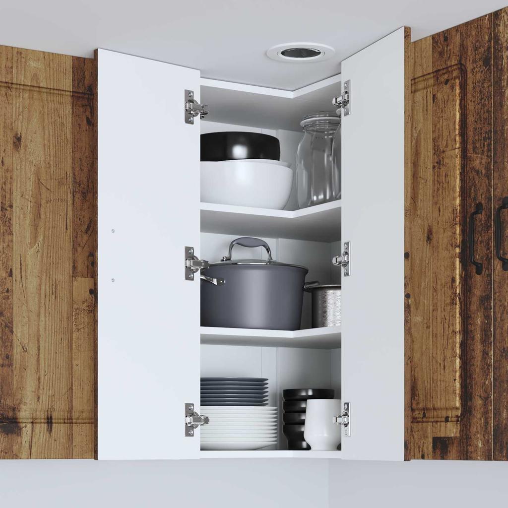Dishwasher Front Panel Kalmar Reclaimed Wood 57 X 57 X 80 Cm