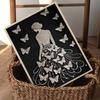 DIY Butterfly Pearl Art Painting for Home Wall Decor Pearl Gem Paintings Picture Arts Craft  for Adults/Beginners Gift Idea Home Decor Without Frame