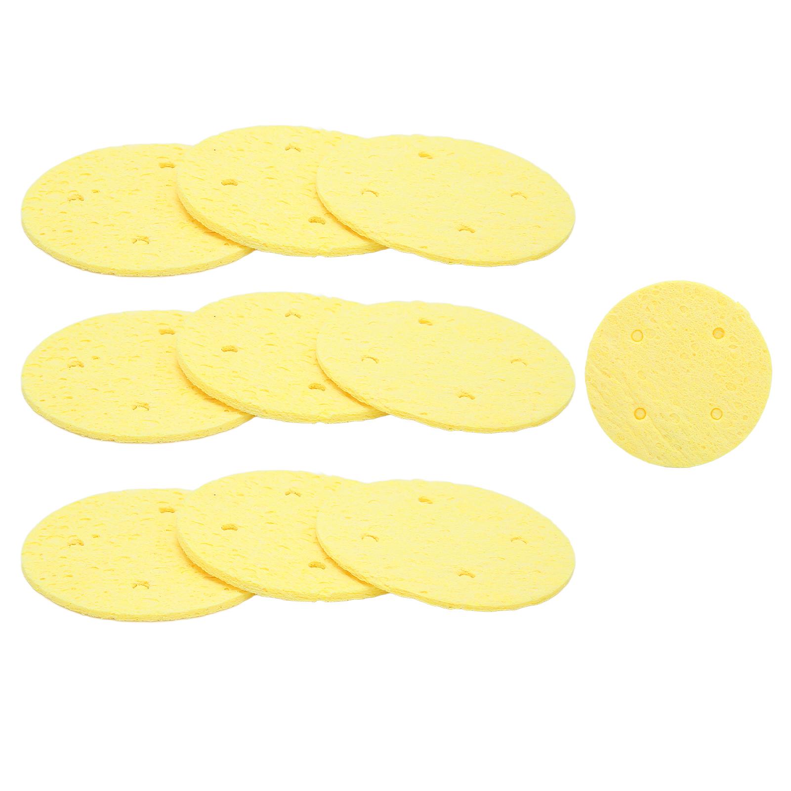 

10 шт. 60 мм EMS электроды проводящие подушечки губка многоразовая замена для помех