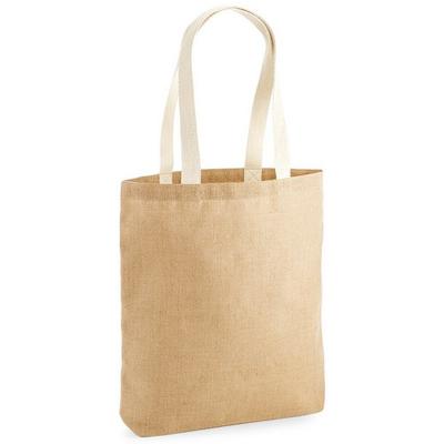 Unlaminated Jute Tote