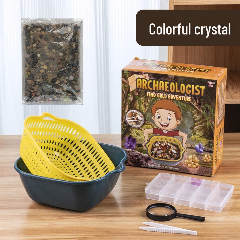 Children s Gold Panning & Gem Excavation Toy Set