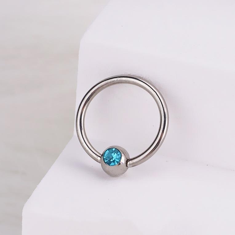 Heart Pearl Nose Rings Pointed Cone Love Lip Pierced Horseshoe Ring Skull Butterfly Nose Septum Piercing Earrings Tragus Jewelry