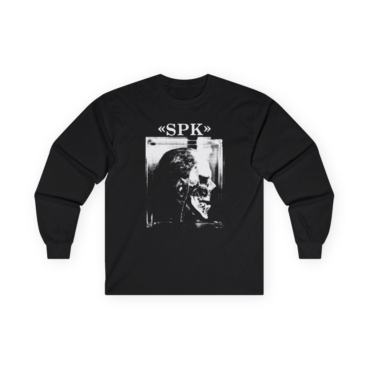 SPK Long Sleeve - Whitehouse wolf eyes prurient noise industrial coil merzbow S