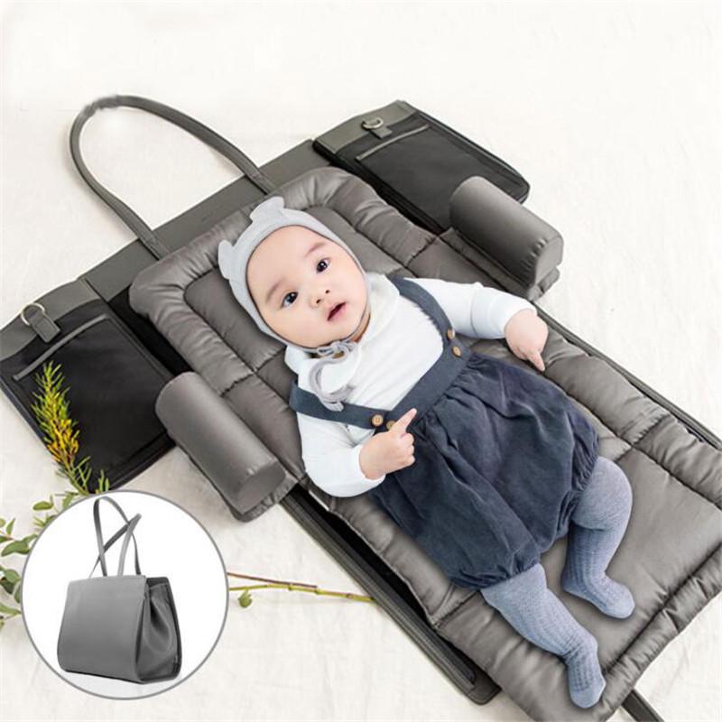 Buy Portable Baby Crib Nursery Travel Folding Baby Bed Bag Infant