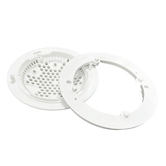 Pool Main Row Grille Easy Install SP1030 Round Pool Main Drain Cover Replacement Anti Vortex Swim Pool Security Cover for Efficient Filtration