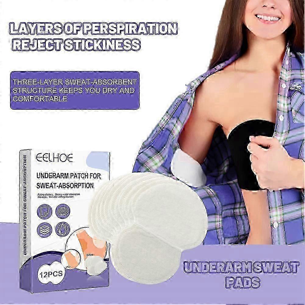 24x Einweg Schweißpads Pflaster Antiperspirant Achsel Achselschutz Laken