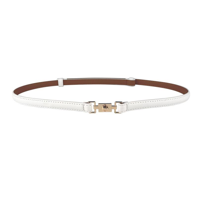 

Women s Versatile Leather Belt with Casual Pants Suit Dress Short Skirt Women s Belt Elastic and Adjustable 60-90cm