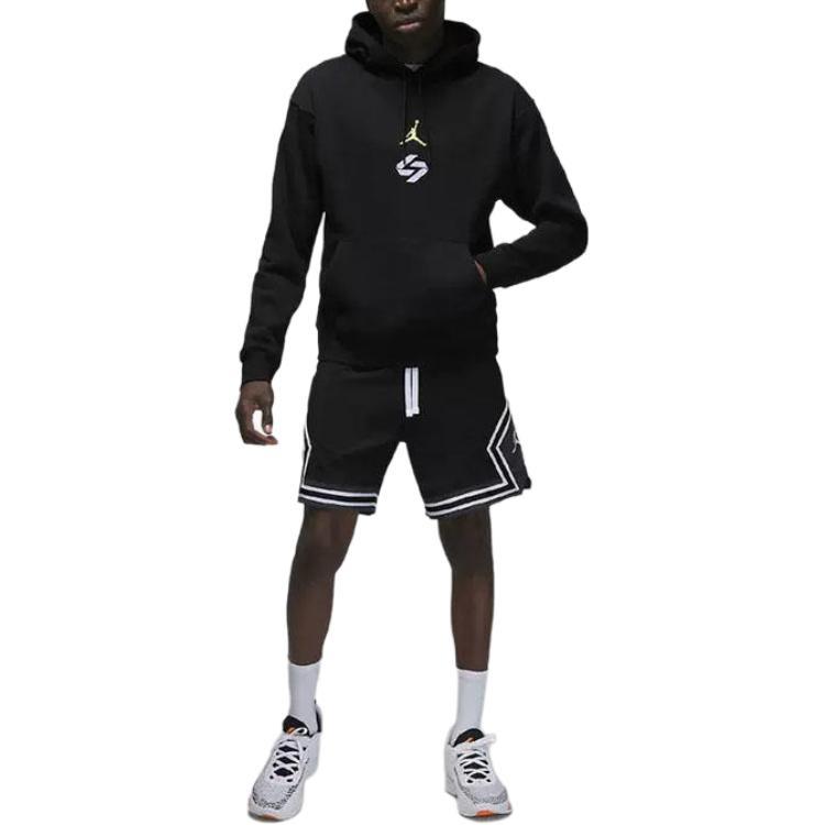Jordan Sweatshirts Men's Black Hooded Moderate Other FV3529-010
