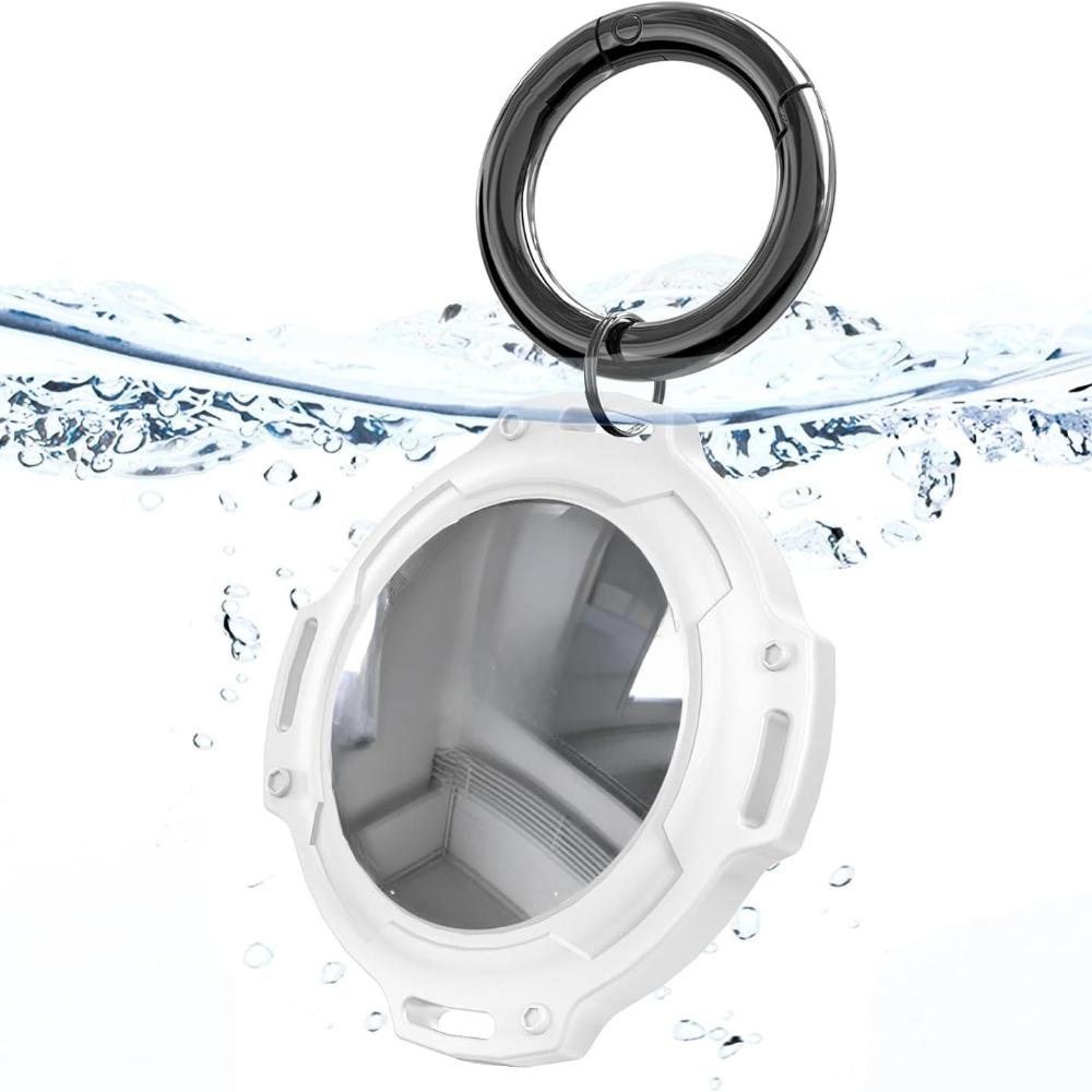 For Airtag Armor Case Protective Shockproof Rugged Skin Cover Air Tag Holder Airtags Accessories Anti-Lost Keychain Key Ring Bag