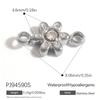 Waterproof Hypoallergenic DIY Jewelry 18K PVD Gold Plated Stainless Steel CZ Star Moon Heart Bow  Charms Pendants Bulk