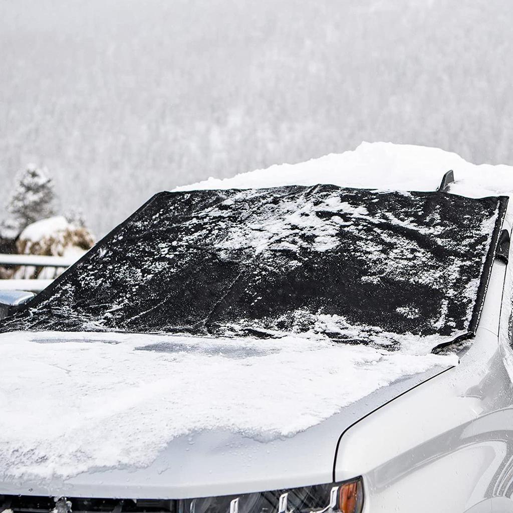 Car Snow Cover Frost Windshield Cover Shade Guard Protective Heavy-Duty Weatherproof For Sun Winter Heat Outdoor Rain Ice