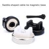 20 Pack Reusable Magnetic Cord Clip Builts In Strong Magnets for Tidying Cable Storage On Metal Surfaces Daily Use