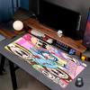 Labubu Print Mouse Pad, Anti‑Slip Desktop keyboard Mat, for PC Laptop Gaming Working Daily Use, Cool Festival Surprise Gift