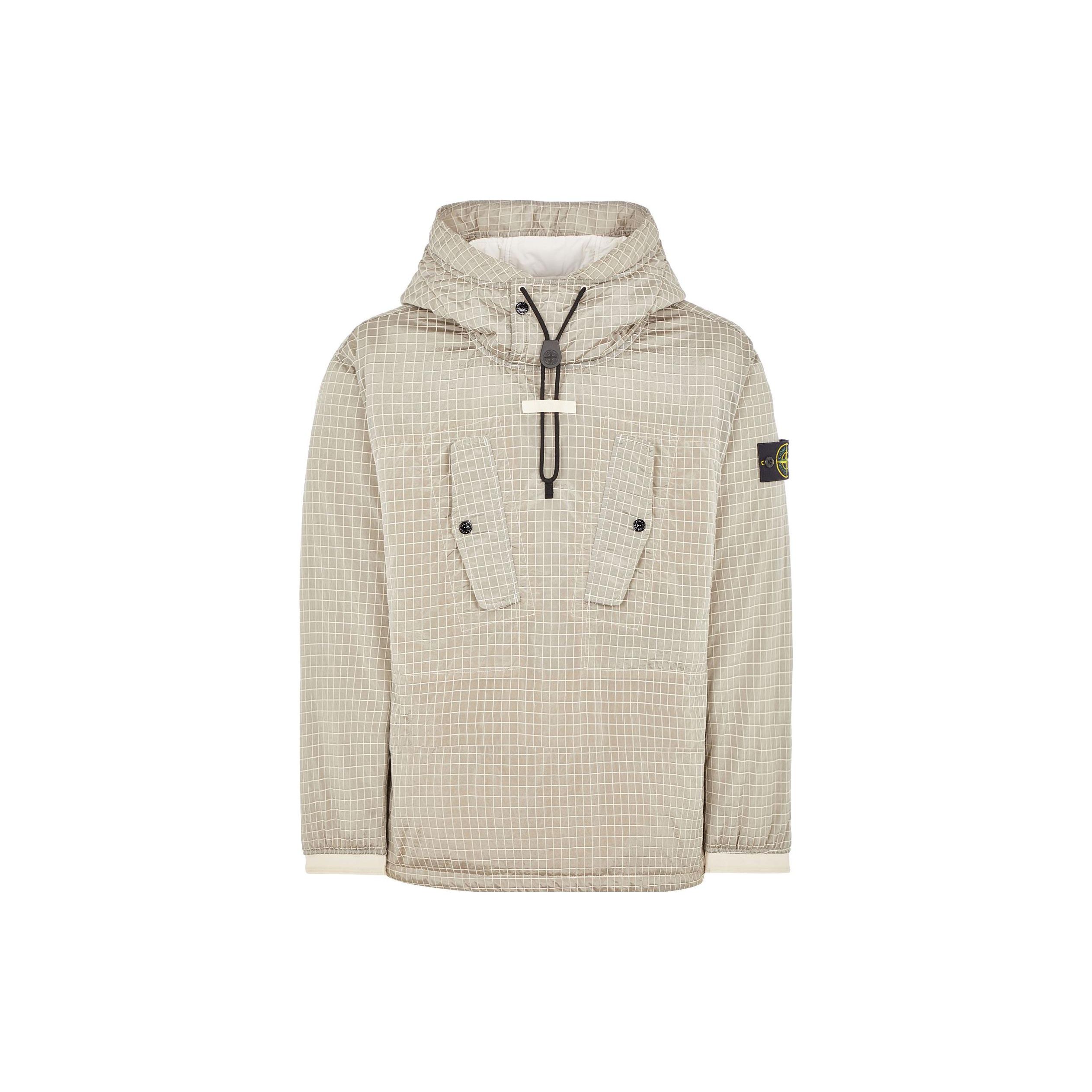 Stone Island FW23 Metālisks Neilona Rūtains