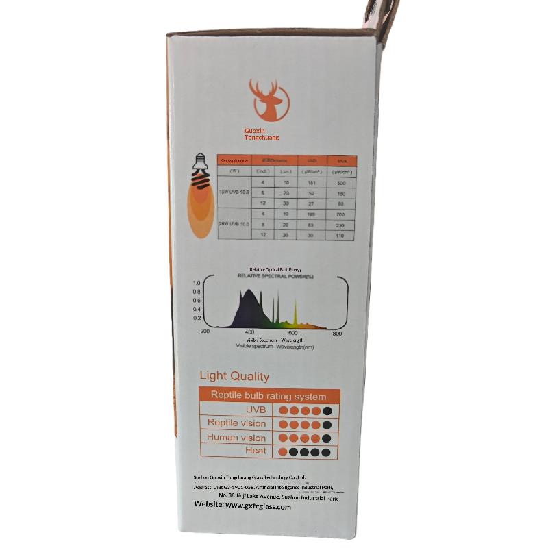 1 ks Lampy pro vyhřívání želv, ještěrek, hadů a plazů 13W/26W UV paprsky Energeticky úsporné světlo pro prohřívání terária 5.0 10.0 UVB lampa pro plazy