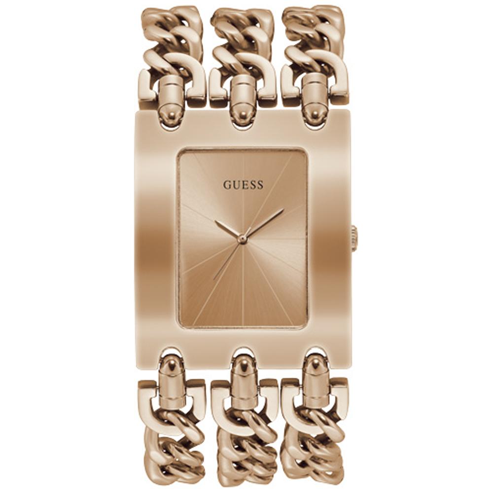 GUESS Heavy Metal Rose Gold Stainless Steel Men s Quartz Watch W1274L3 розового золота