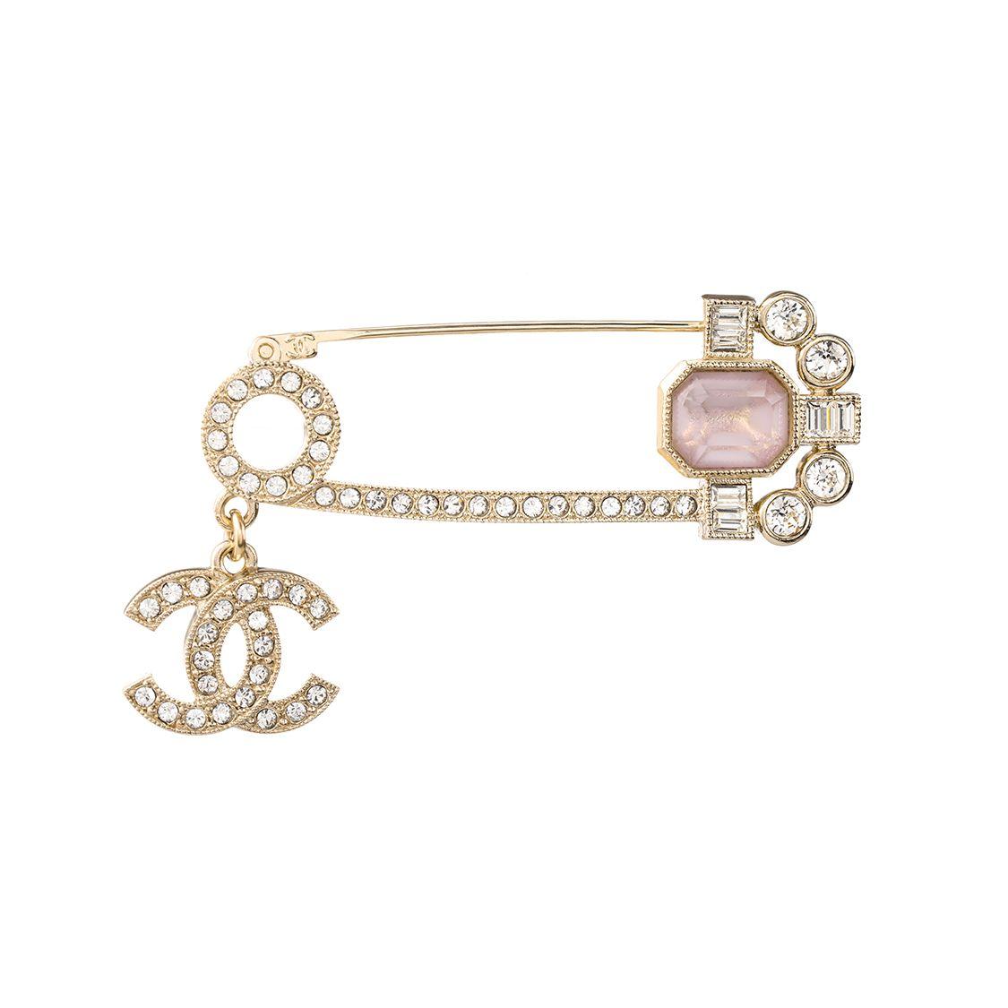Chanel Pink Brooch Pin Women accessories