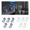 5 Pieces Knob Covers Gas Electric Oven Locks Protecting Kids Pets