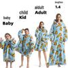 Herbst/Winter Übergröße Kapuzen-Decke - Unisex, Warm, Lockere Passform für Paare