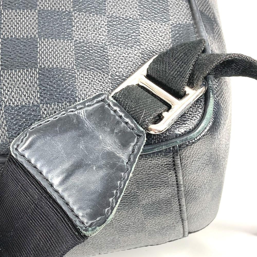 Louis Vuitton N41473 Damier Graphite Josh Backpack Bag Backpack Black